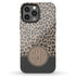 Boho Leopard Personalized Monogram iPhone Case